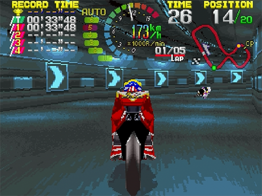 Hang-On GP screenshot 3 for Sega Saturn